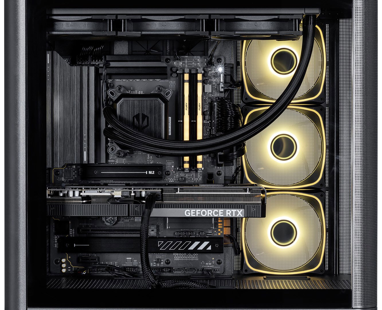 Actina 5901443440253 PC AMD Ryzen 9 9950X3D 32 GB DDR5-SDRAM 2 TB SSD NVIDIA GeForce RTX 5080 Windows 11 Home Midi Tower Black