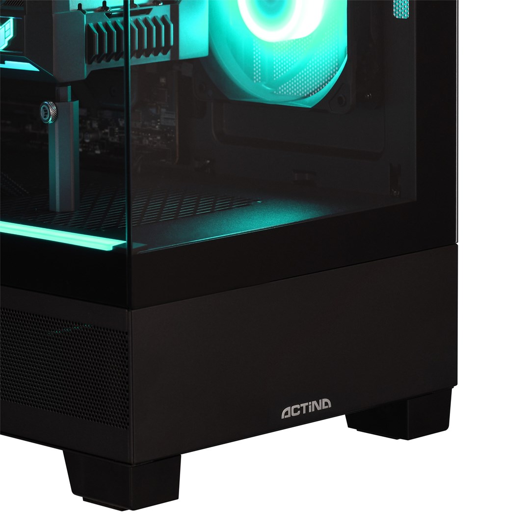 Actina 5901443443544 PC Intel Core Ultra 7 270K Plus 32 GB DDR5-SDRAM 1 TB SSD NVIDIA GeForce RTX 5070 Midi Tower Black