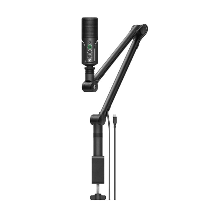 Sennheiser Profile Streaming Set - USB-C microphone with adjustable arm for podcasting and streaming