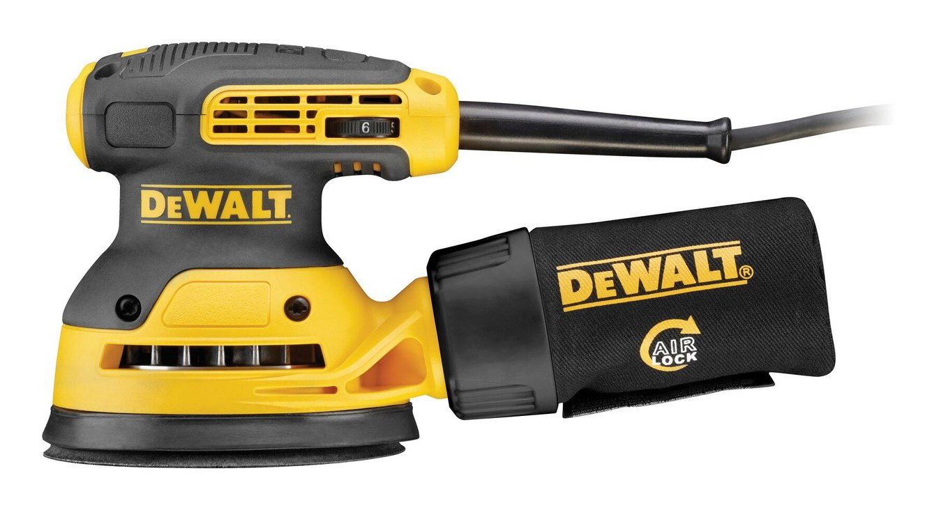 DeWALT DWE6423-QS portable sander Orbital sander 12000 OPM Black, Yellow 280 W