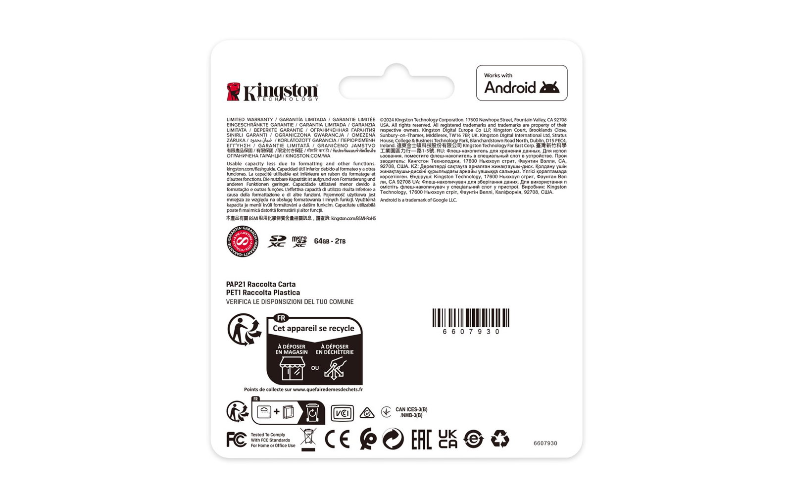 Kingston Technology 128GB SDXC Canvas Select Plus Gen3 150MB/s C10 UHS-I U1 V10