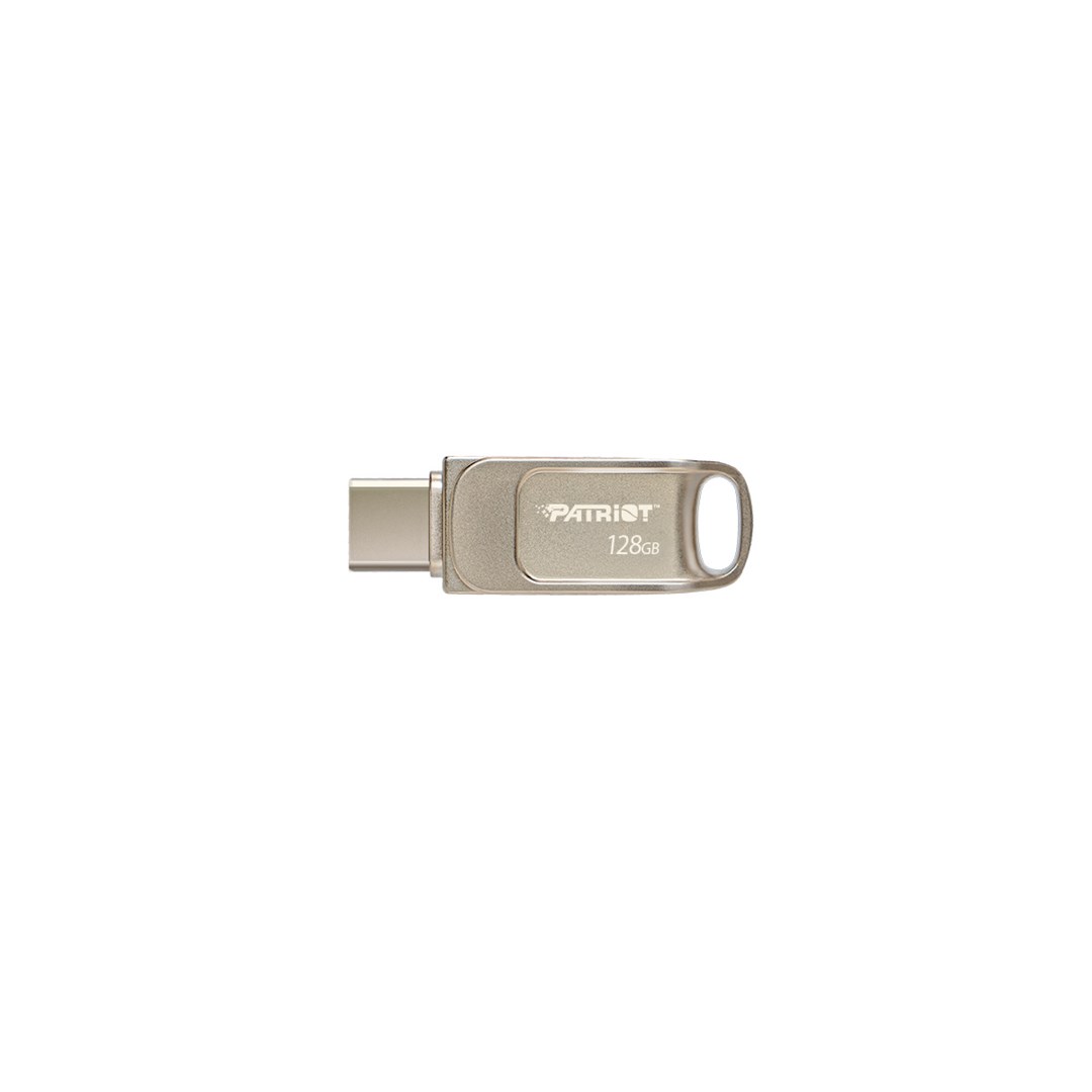 Patriot Memory Tab T560 128GB USB flash drive Dual USB 120MB/s (PS128GT560DS5D) Silver