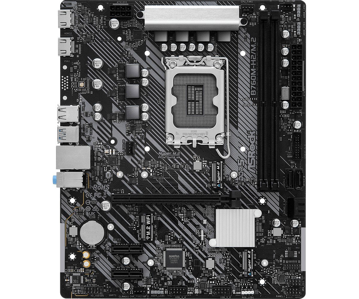 ASRock B760M-H2/M.2 motherboard