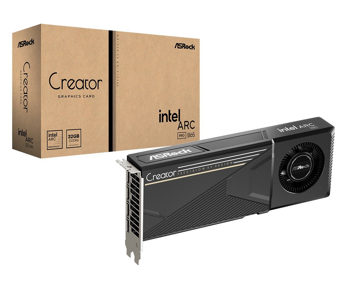 Asrock ARC PRO B65 Creator 32G graphics card