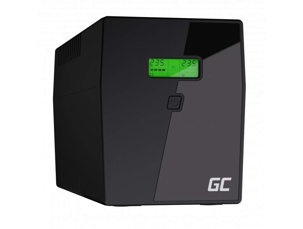 Green Cell UPS05 uninterruptible power supply (UPS) Line-Interactive 2 kVA 1200 W 5 AC outlet(s)