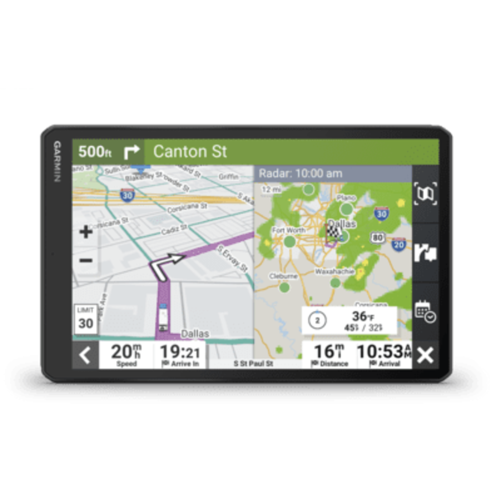 Garmin Camper 1095 MT-S Navigation Device Navigation System