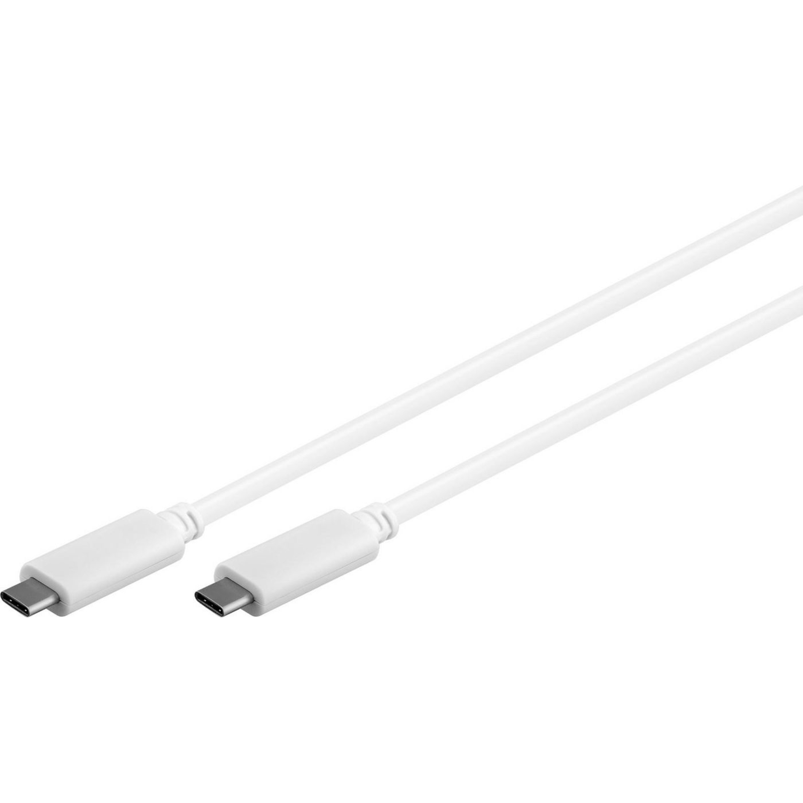 Microconnect USB3.1CC1W USB cable USB 3.2 Gen 2 (3.1 Gen 2) 1 m USB C White