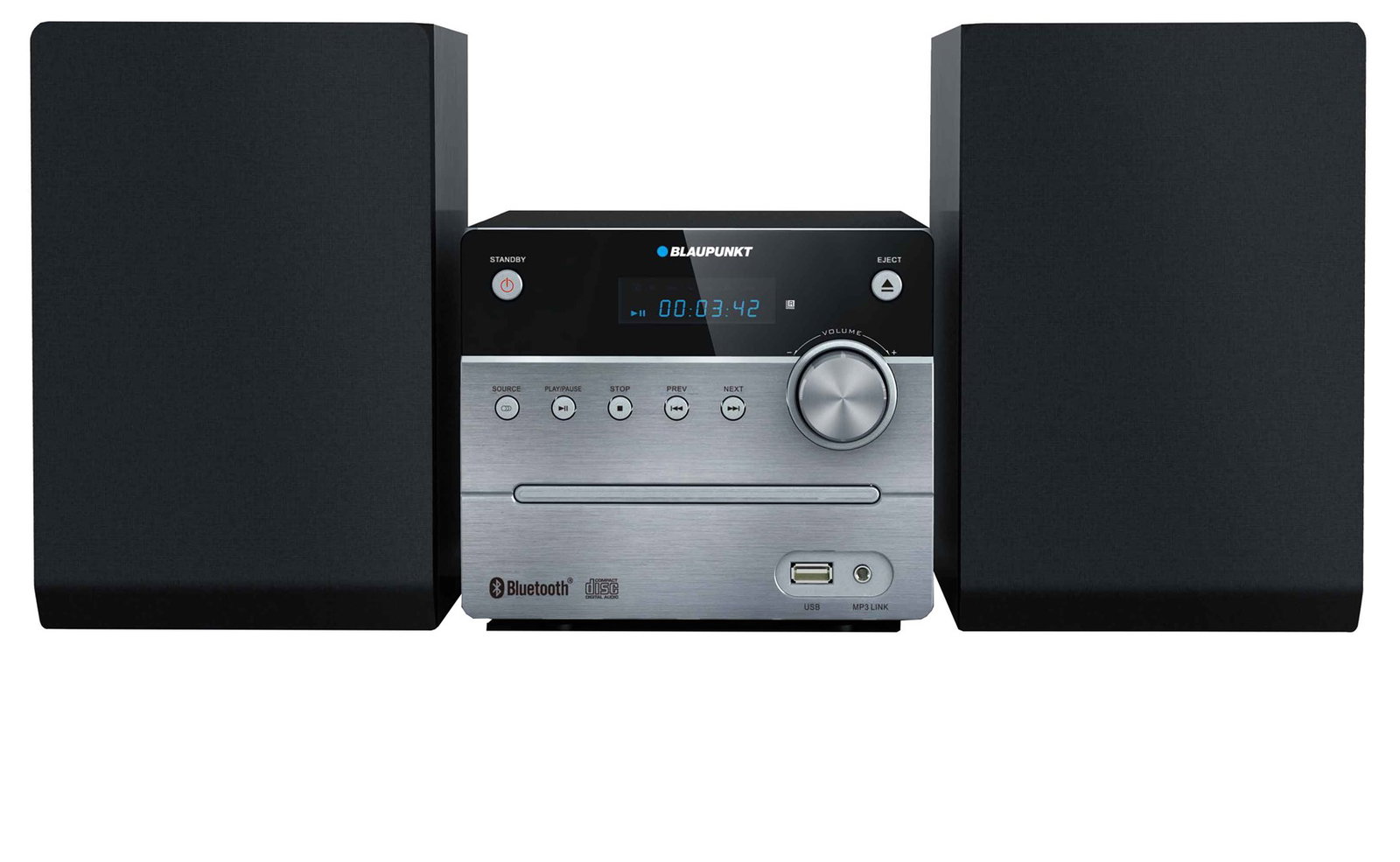 Blaupunkt MS12BT home audio system Home audio micro system 5 W Black