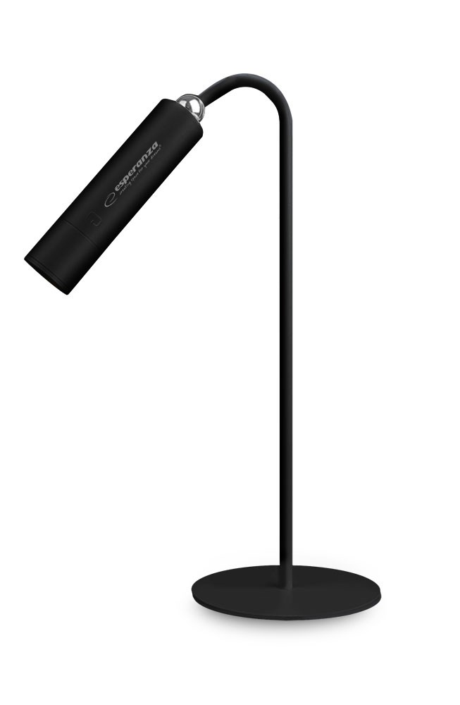 Esperanza ELD118K LED desk lamp 3in1 Black