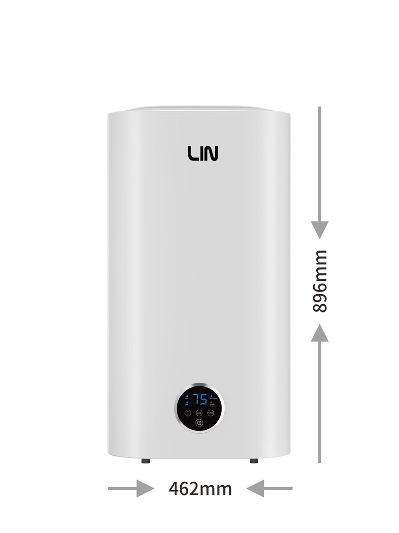 Electric water heater LIN LIFVD1SMWH 50L UNIVERSAL white