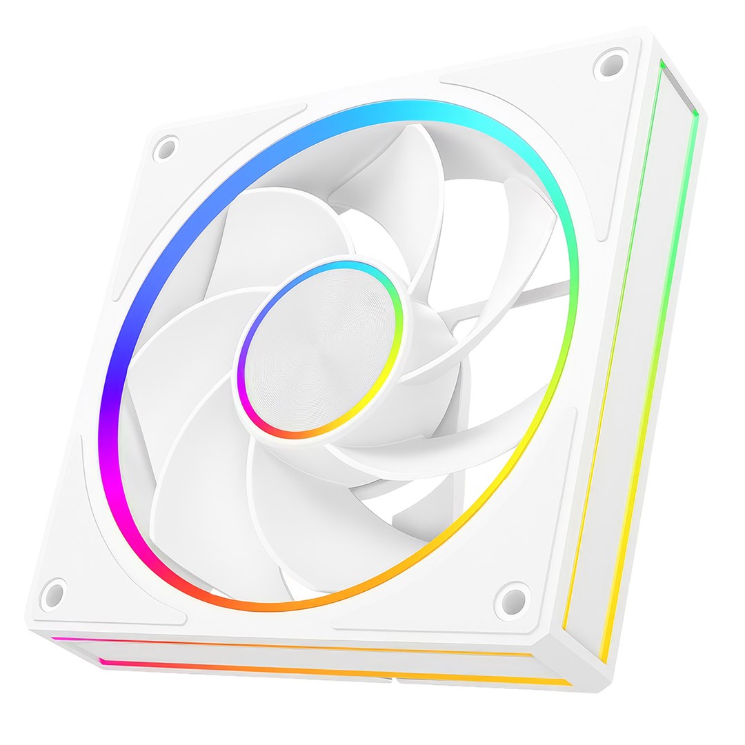 MODECOM VOLCANO LOOP 120 ARGB Reverse Fan White