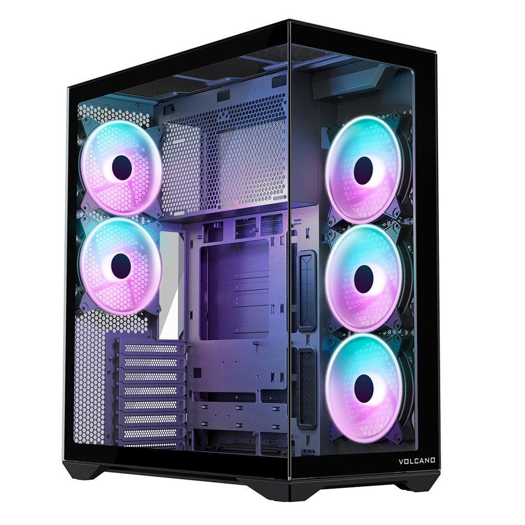 MODECOM Volcano SPACE XL ARGB FULL TOWER 5F Black