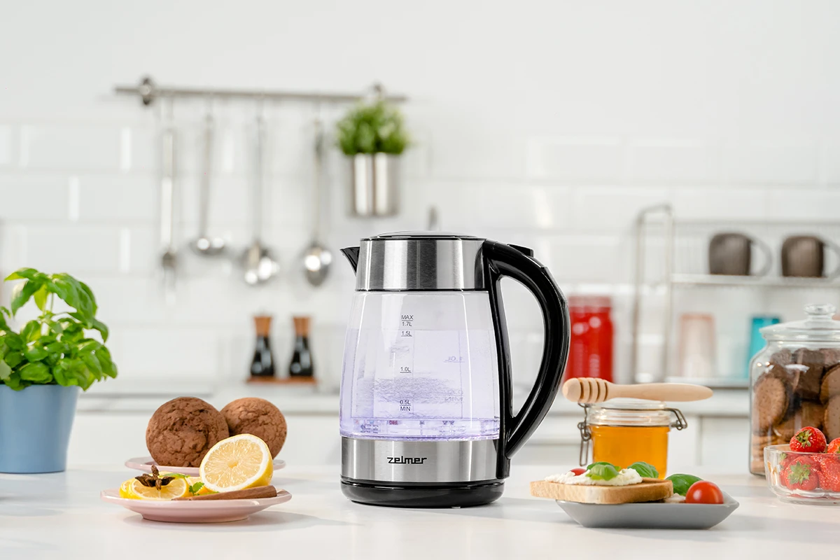 Zelmer ZCK8026 Glass Kettle With Temperature Control