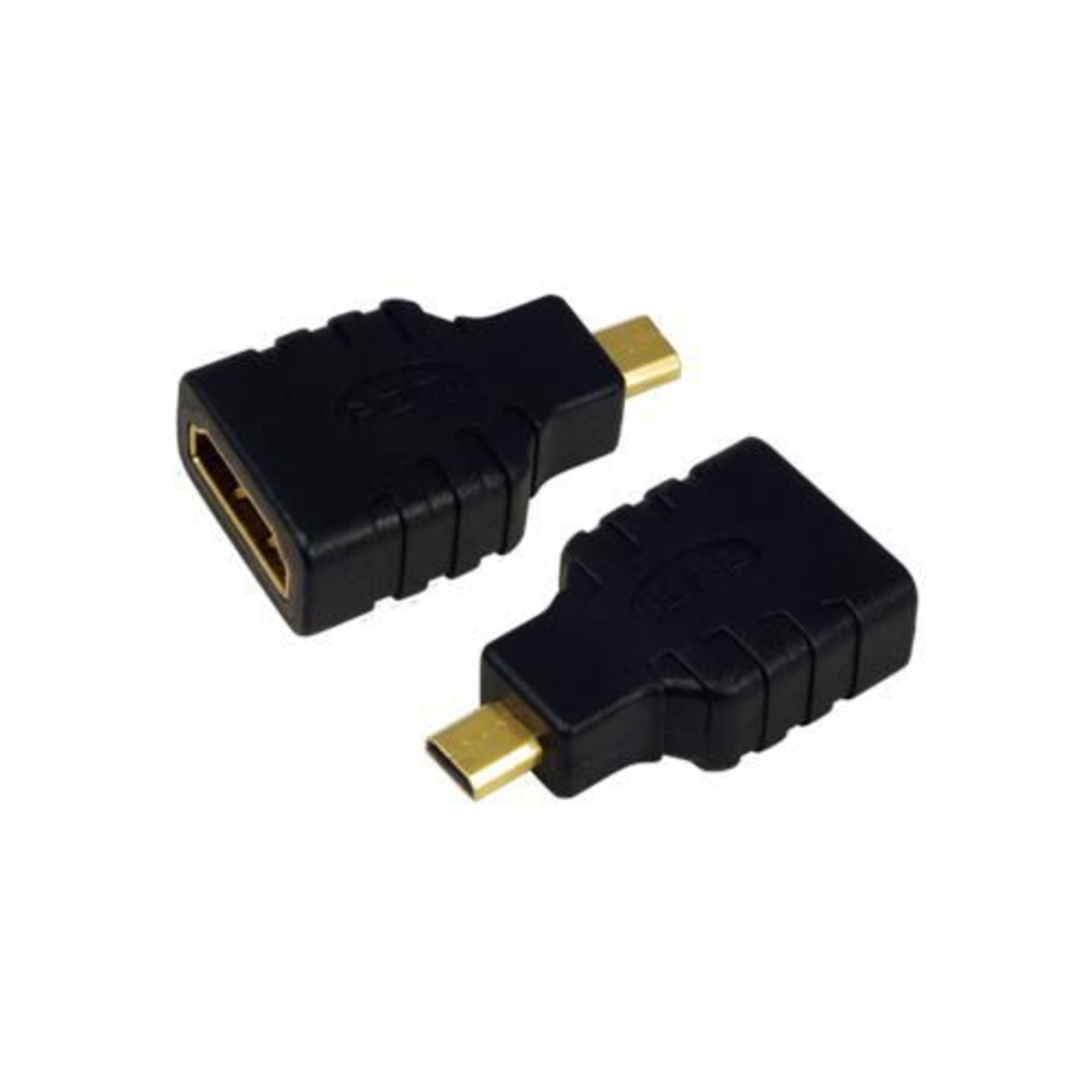 LogiLink HDMI Adapter HDMI Female to 19-pin Micro HDMI Type D Male