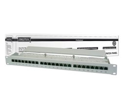 DIGITUS CAT 6. - CLASS E PATCH PANEL SHIELDED