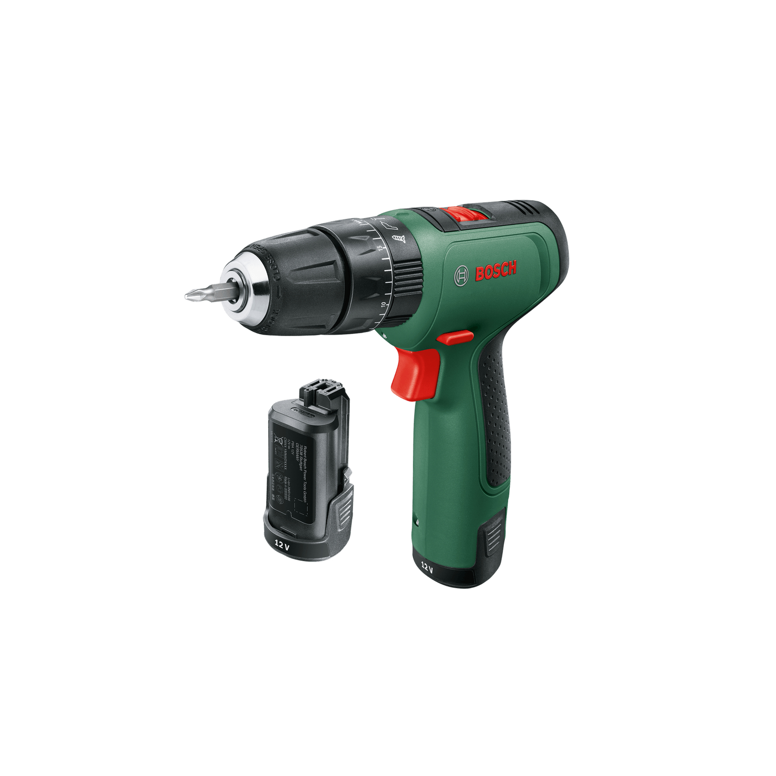 Bosch EasyImpact 1200 1500 RPM Keyless 1.1 kg Black, Green