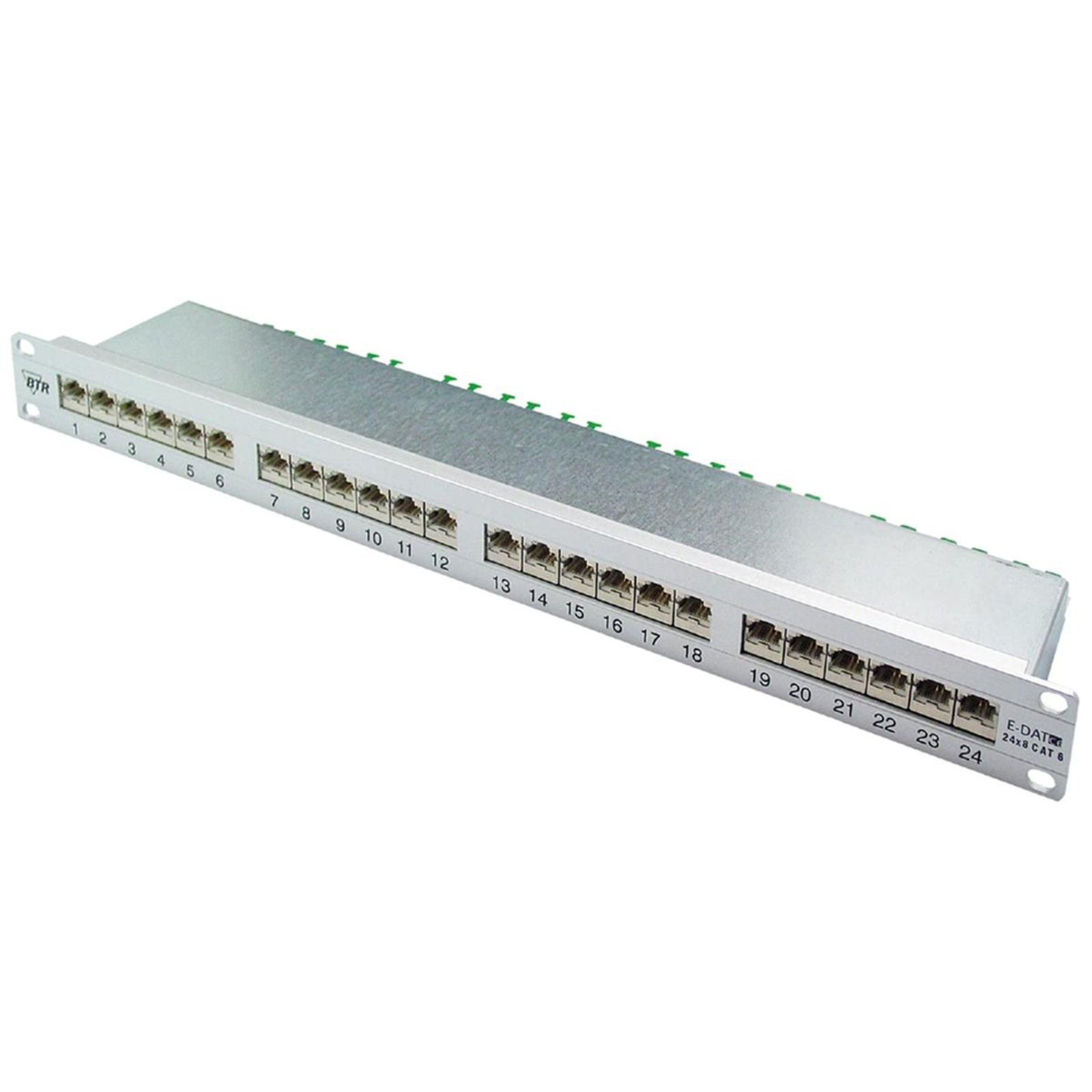 METZ CONNECT E-DAT C6 24x8(8) 1U LSA Cat.6 Patch Panel