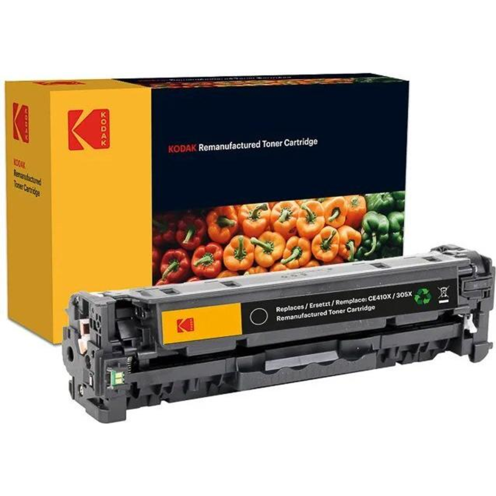 Kodak 185H041030 HP CE410X LJ PROCartridge Black Rebuilt 4000pages