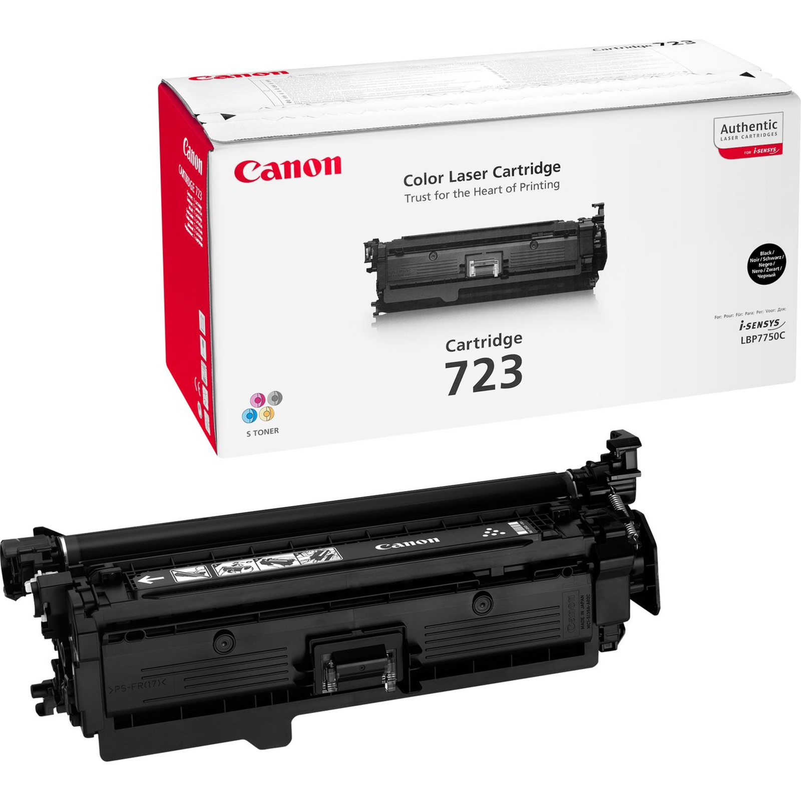 Canon Toner Cartridge Cartridge 723 2644B002 Black 5,000pages