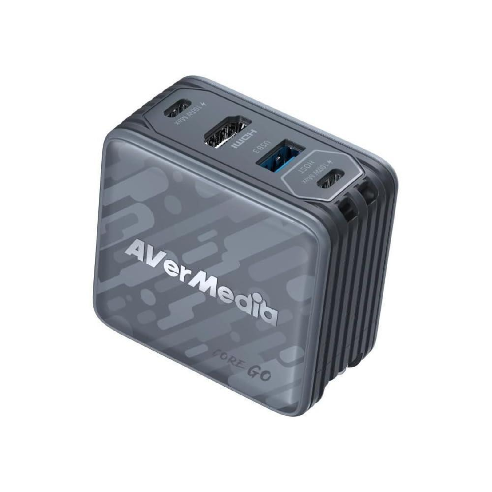 AVer Charging Dock Core GO GC313 Black 100W GaN HDMI