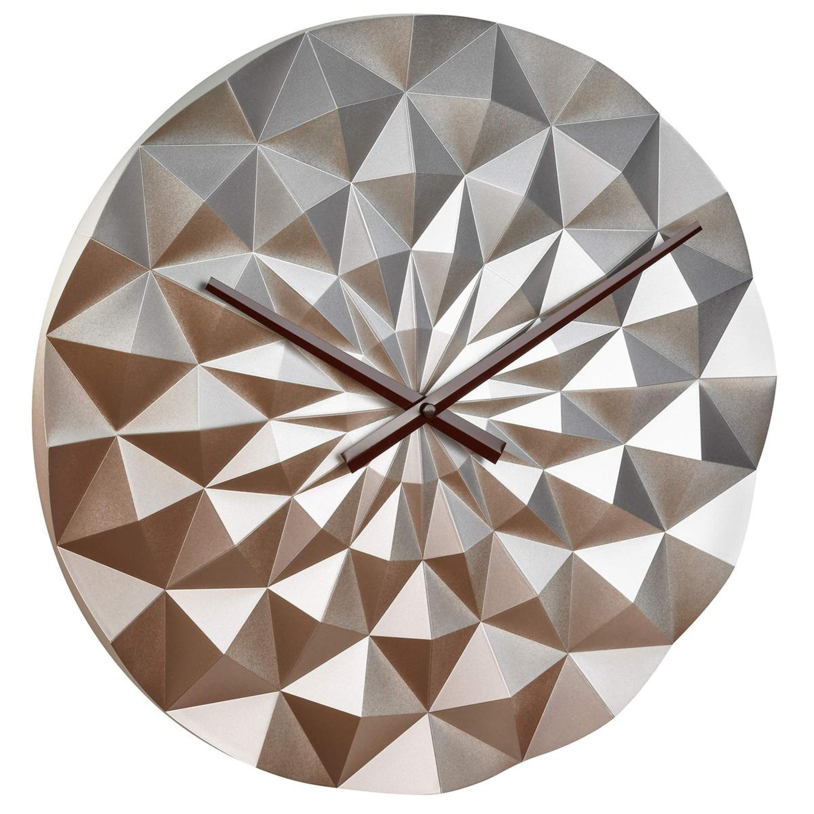 TFA 60.3063.51 DIAMOND Wall Clock Rose-gold Metallic