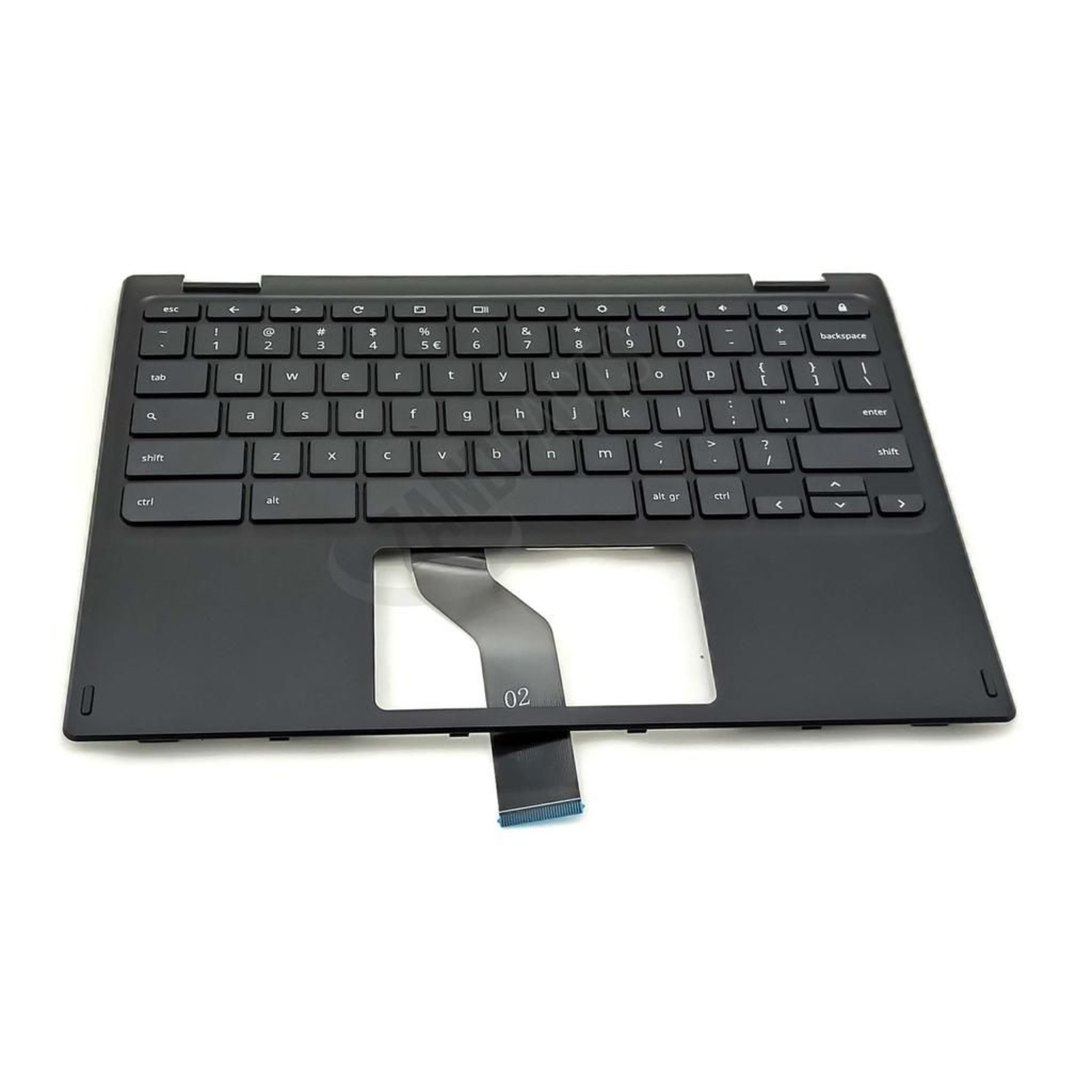 Acer C738T KeyBoard US-ENGLISH And Upper Cover Black