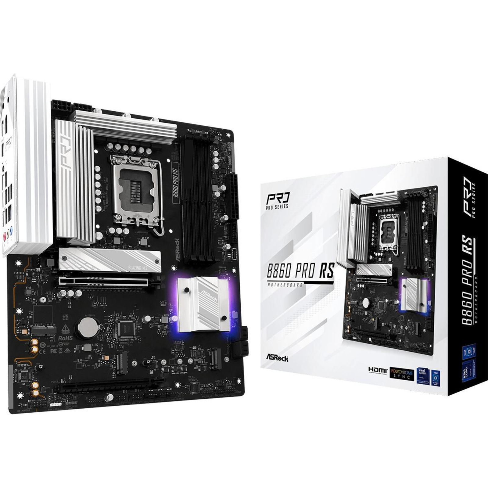 ASRock MB Intel 1851 B860 Pro RS