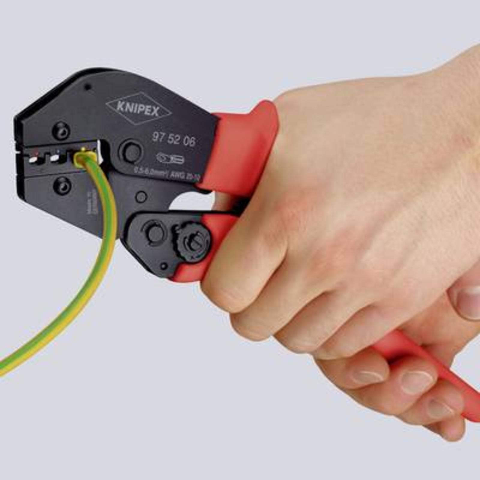 KNIPEX Crimping Tool Black Red