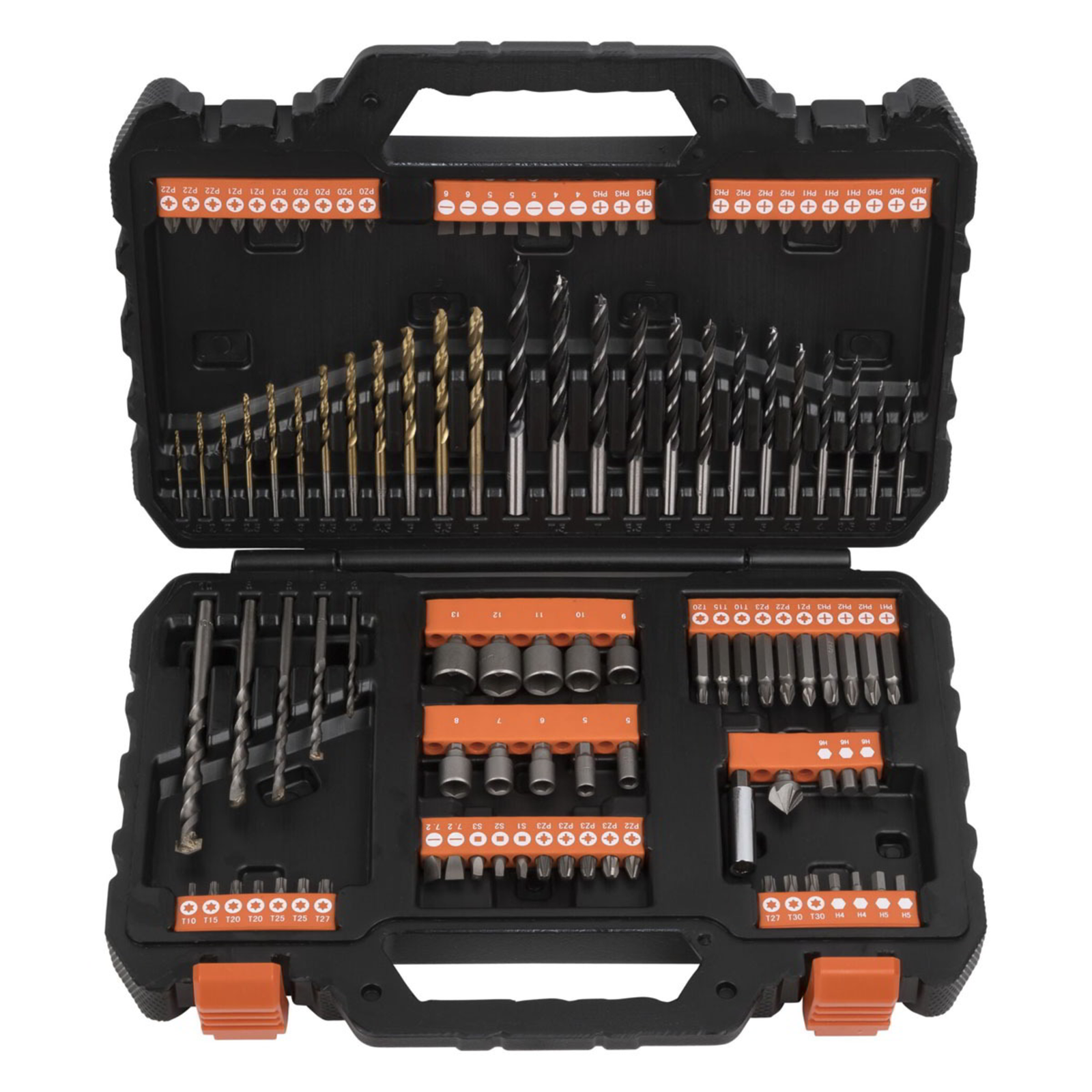 BLACK+DECKER Set of Drill Bits 109 Pcs. A7200-XJ