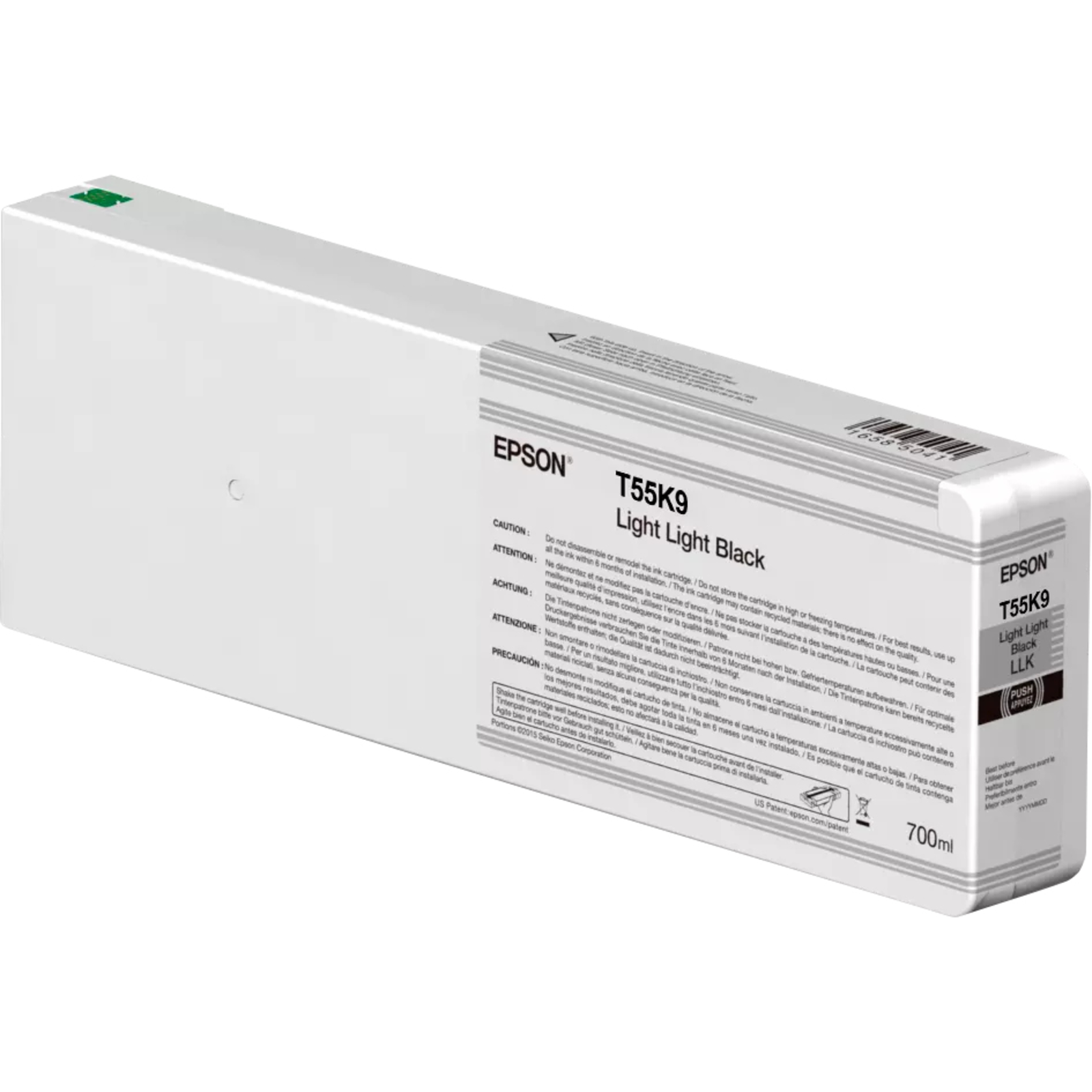 Epson T55K9 700 Ml Light Light Black Original