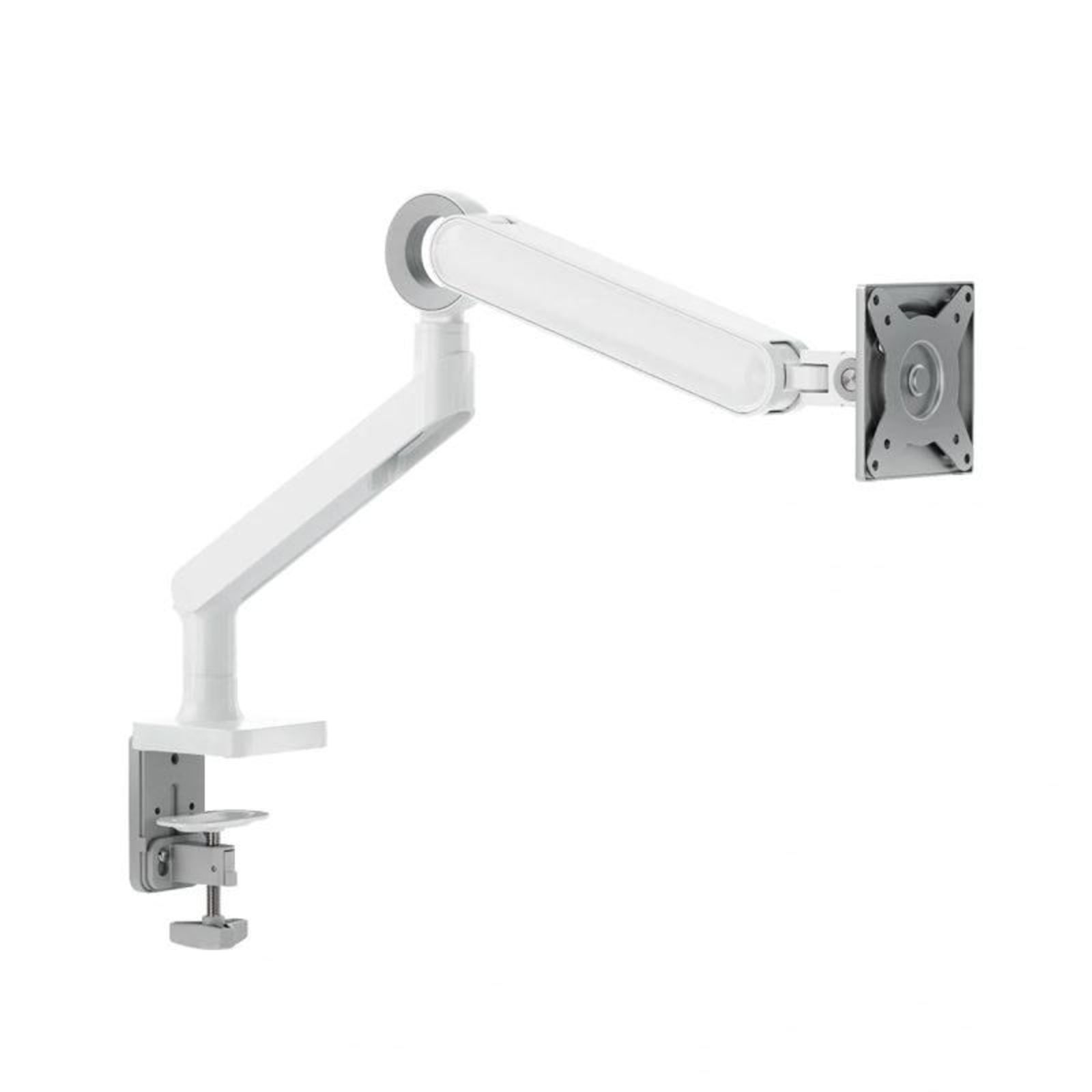 Alogic Glide Single Flexible Monitor Arm White 17inch-35inch C32GMA1