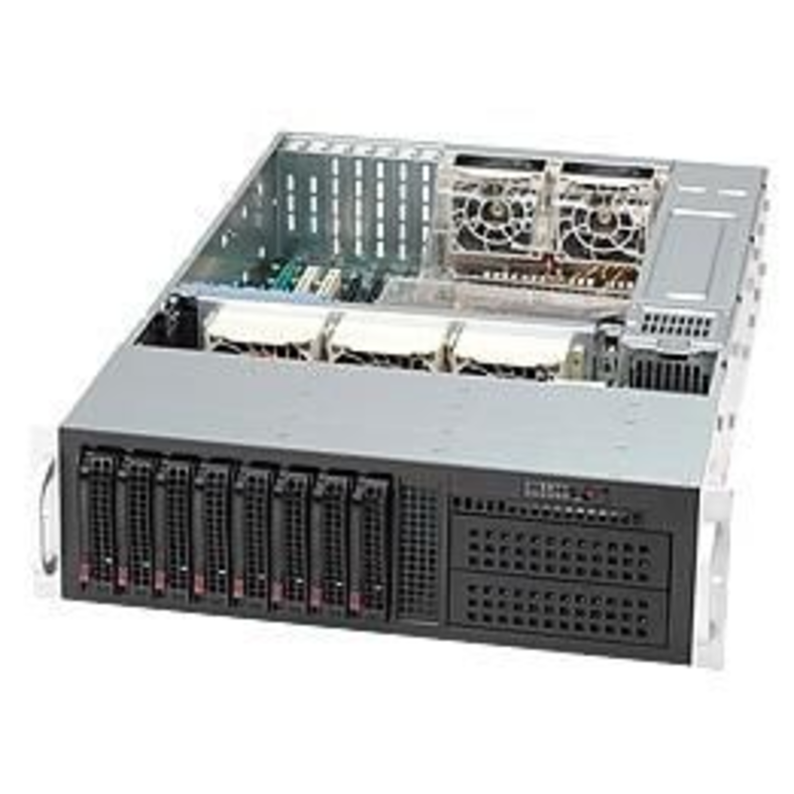 Supermicro Chassis SuperChassis 3U CSE-835TQ-R921B Black