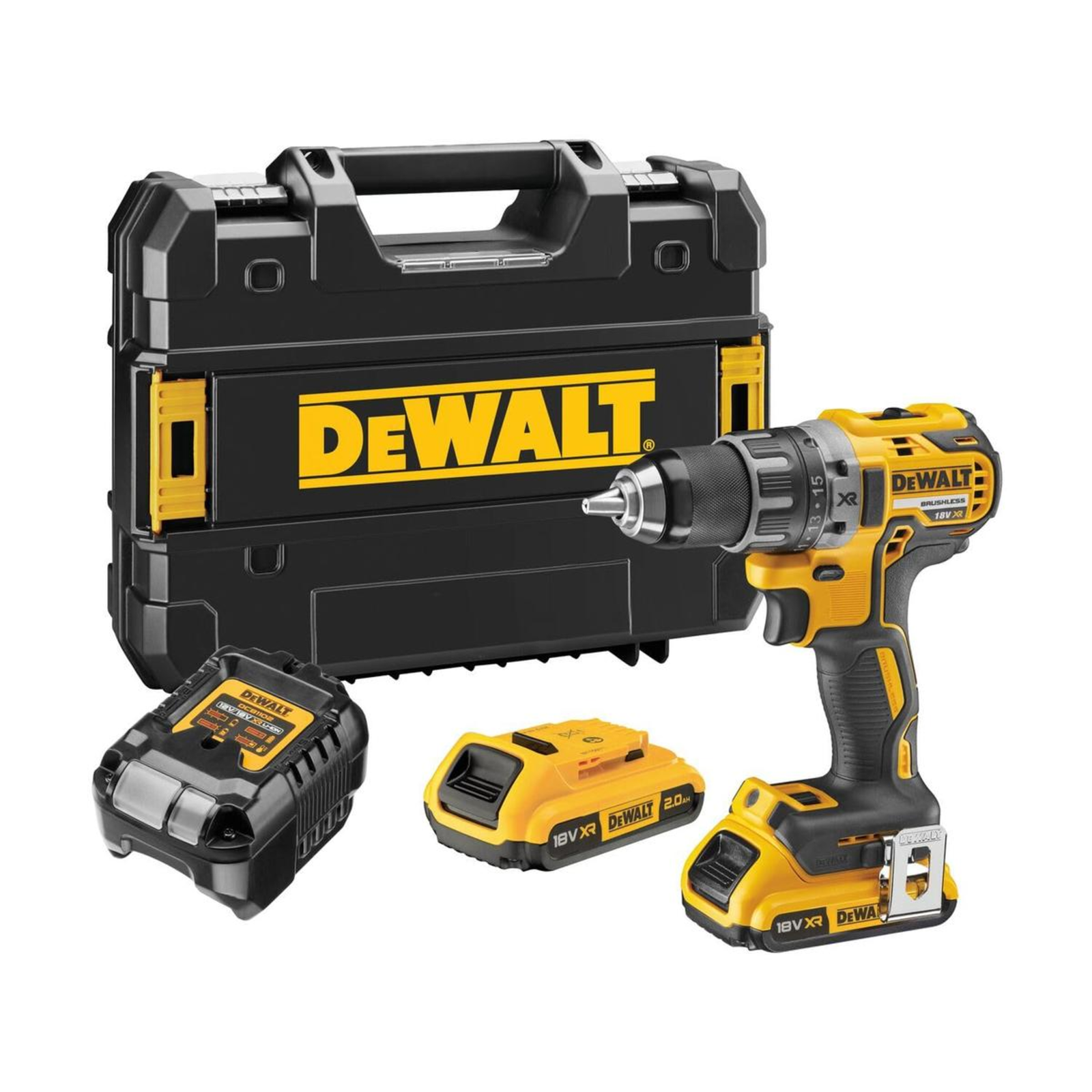 DeWalt DCD791D2 Drill Wrench Cordless 70 N-m 2 Rechargeable Batteries 18V