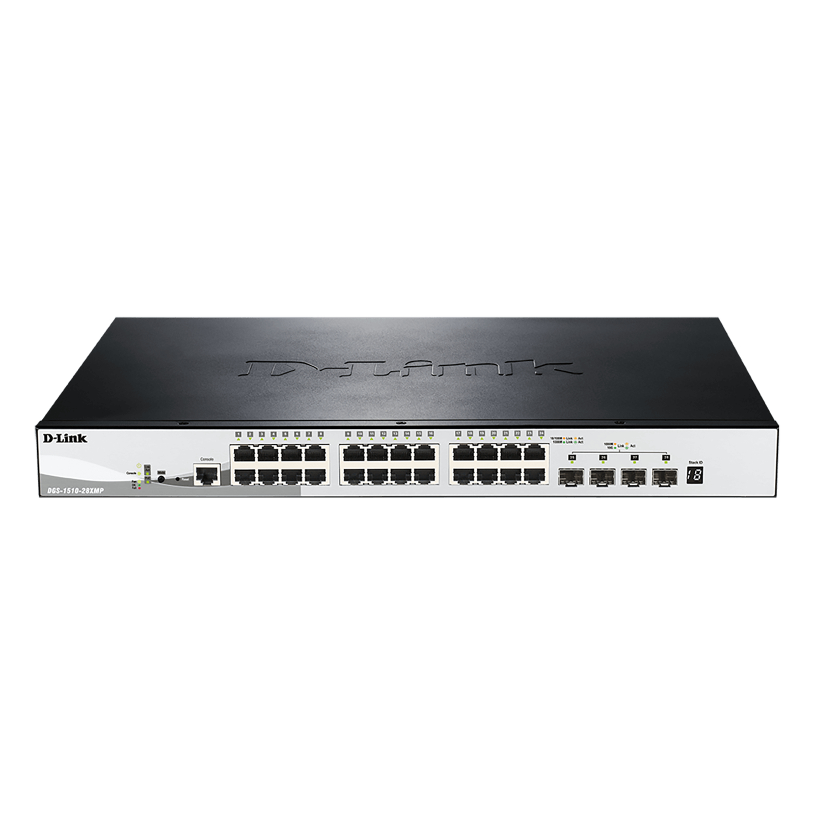 D-Link Switch 28-Port Smart Managed PoE+ Gigabi (DGS-1510-28XMP)