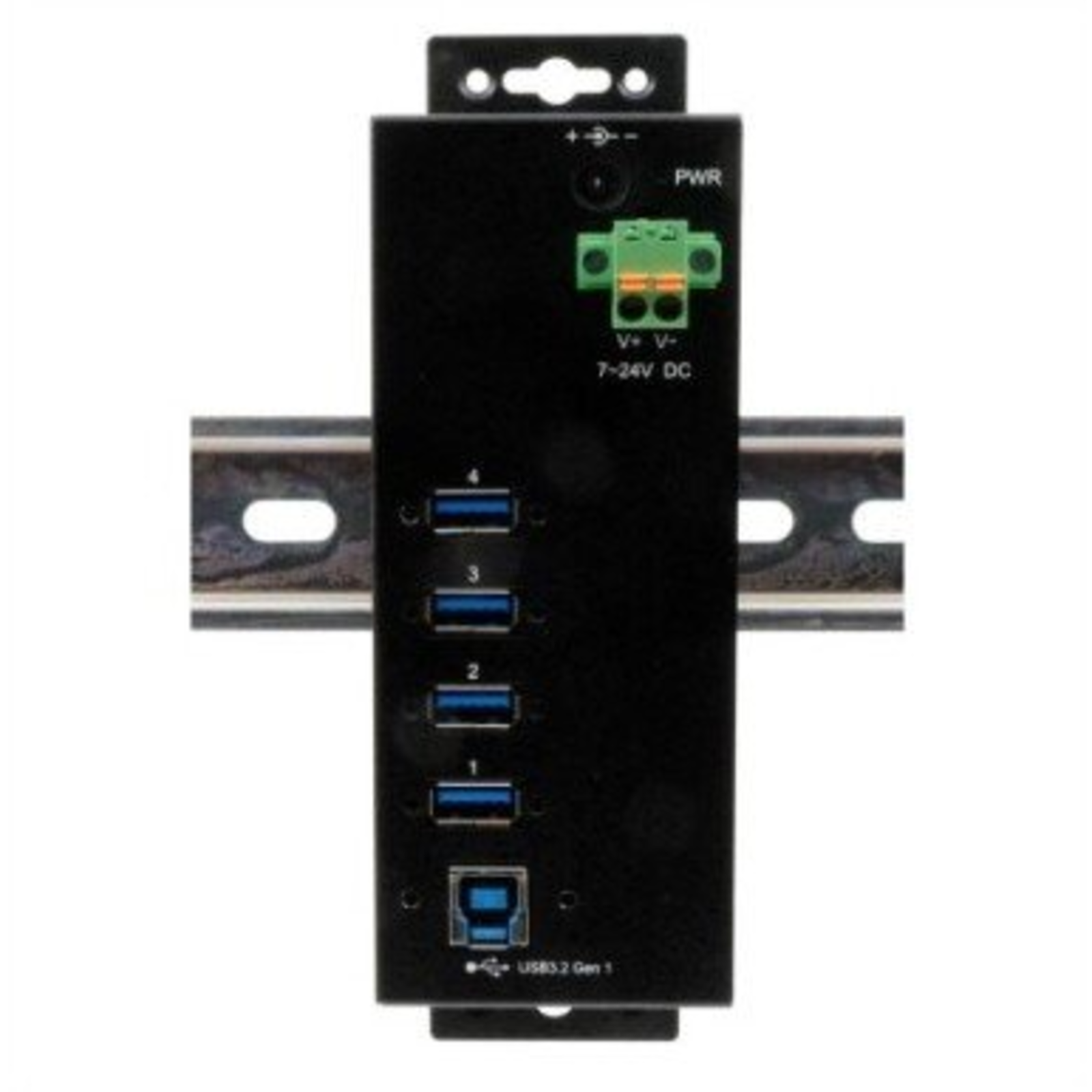Exsys USB 3.2 Gen 1 Hub 4-port External Managed Incl. Cable Cable