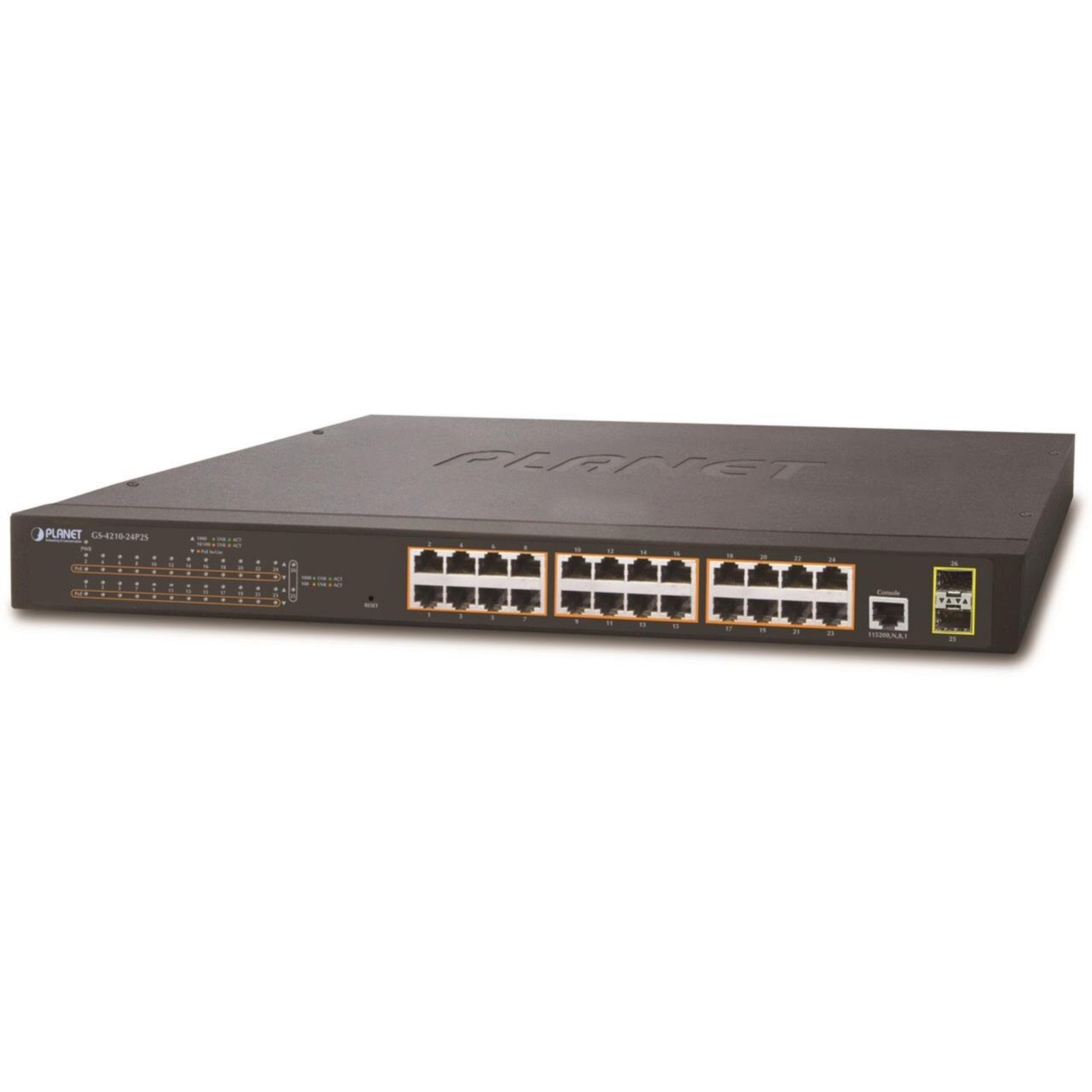 Planet GS-4210-24P2S 24-Port Managed Switch