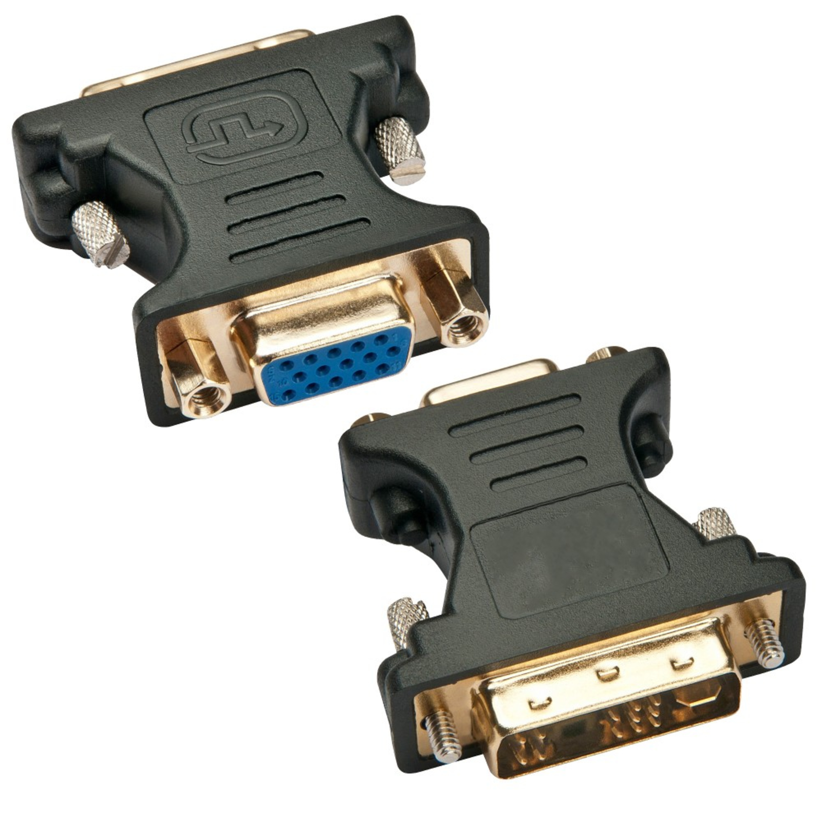 Techly Adapter DVI-A Plug to VGA Socket Black