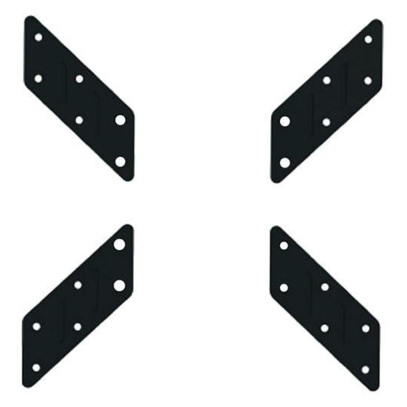 Techly Mounting Component (VESA Adapter) Cold-rolled Steel