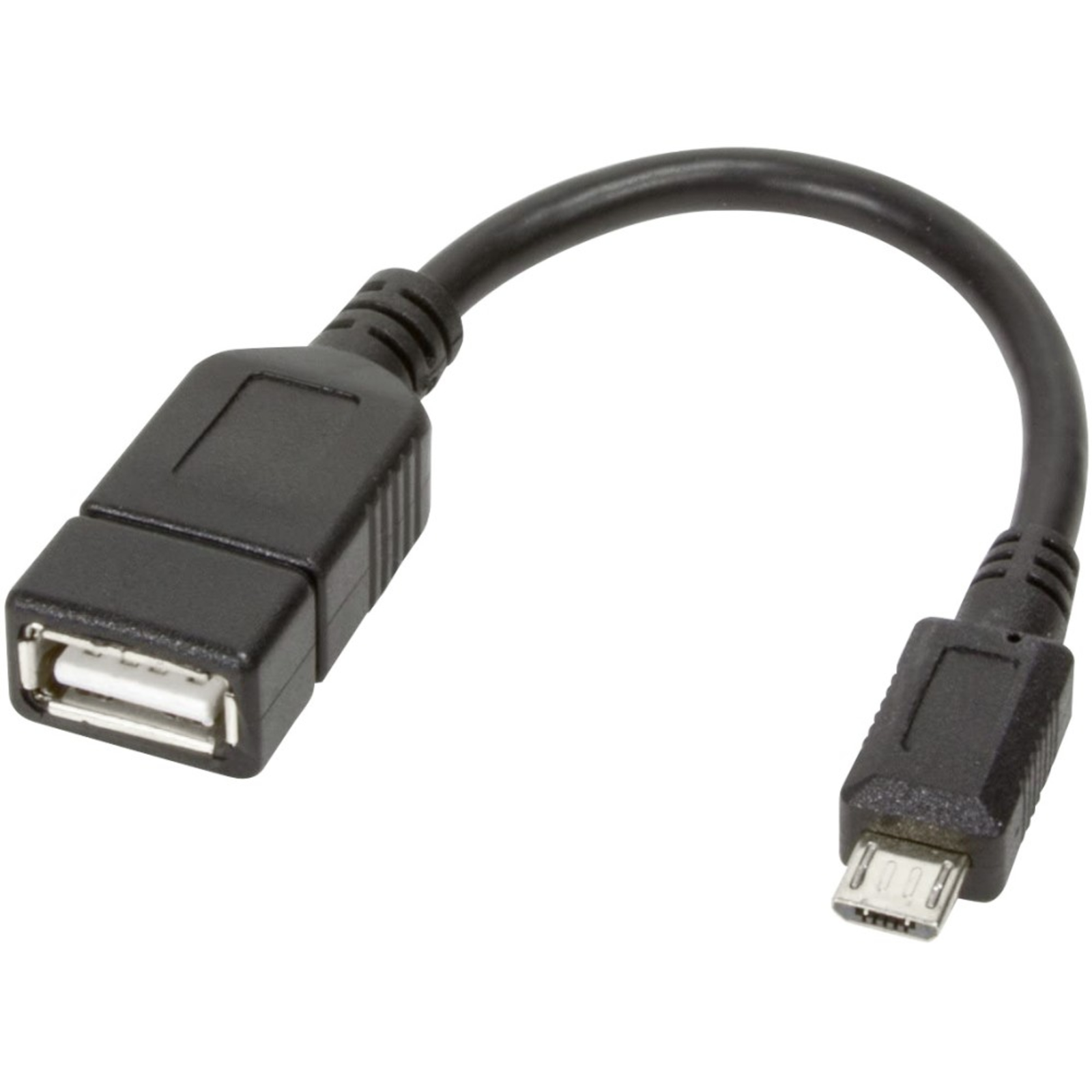 Techly USB Adapter USB (female) to Micro USB Type B (male)