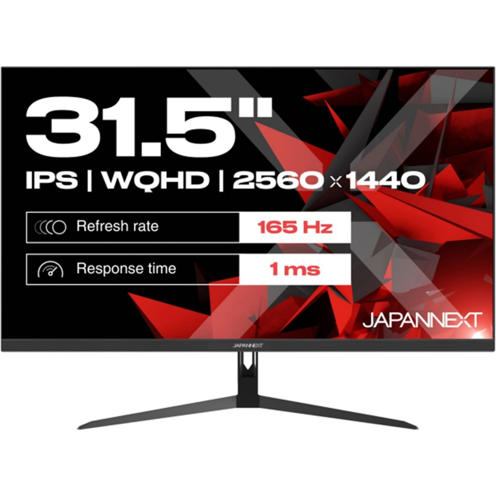 JAPANNEXT 80.0 Cm JN-IPS315WQHD165F 16-9 HDMI/DP WQHD