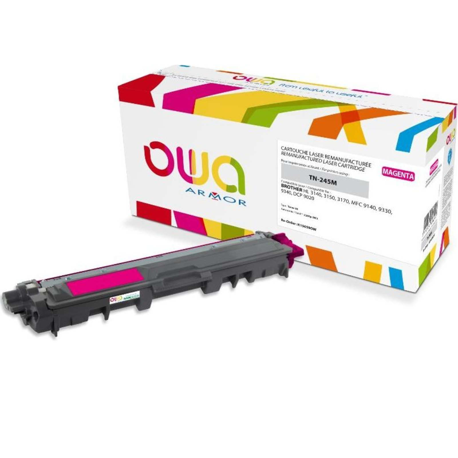 Armor OWA Toner Compatible with BredHER TN-245M/ TN-246M magenta (2,200 P.)