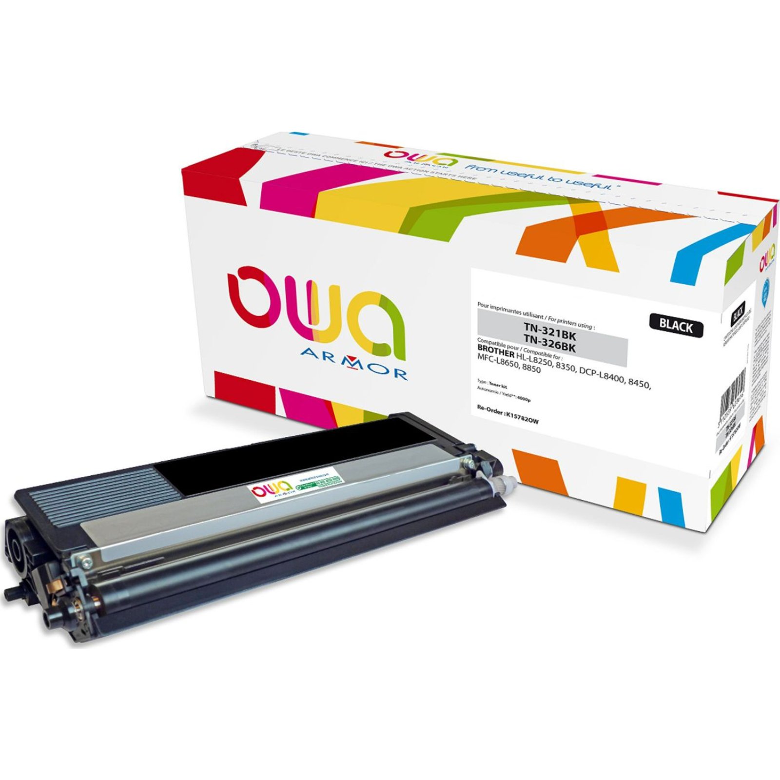 Armor OWA Toner Compatible with Bredher TN-326BK 4000st Black/black