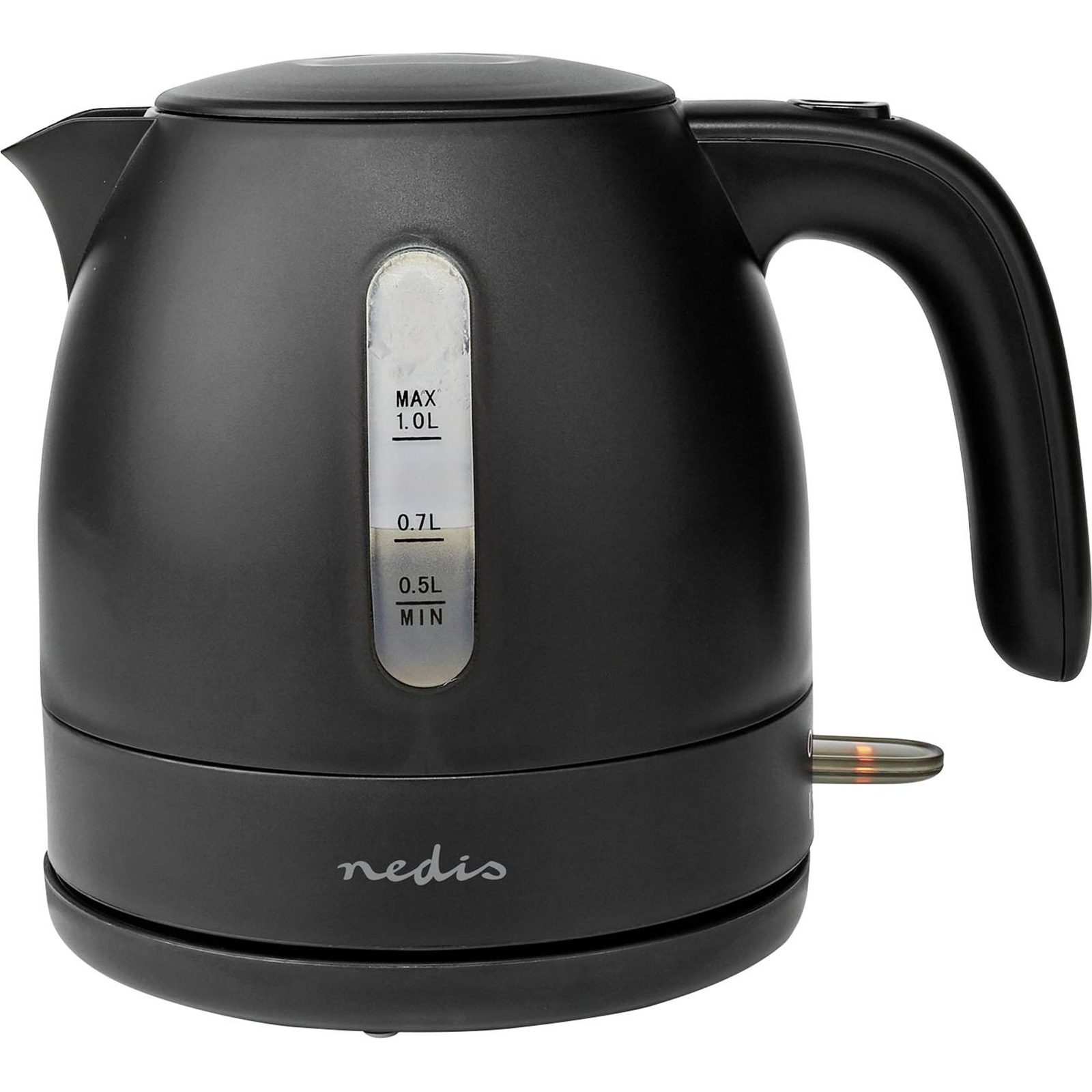 Nedis KAWK300EBK Kettle Black Capacity 1 L