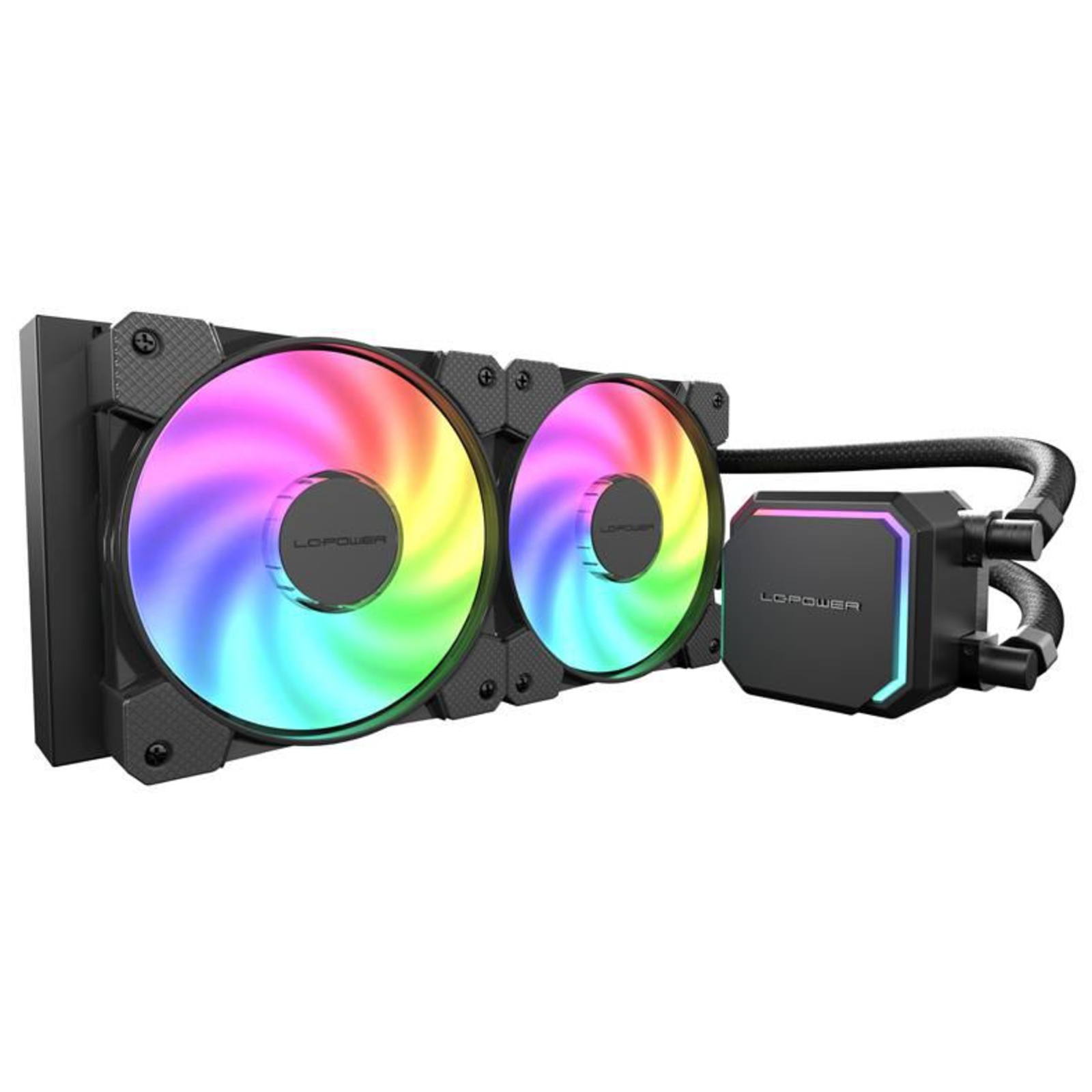 LC Power LC-CC-240-B-ARGB All-in-one Liquid Cooler 12cm 70 Cfm Black