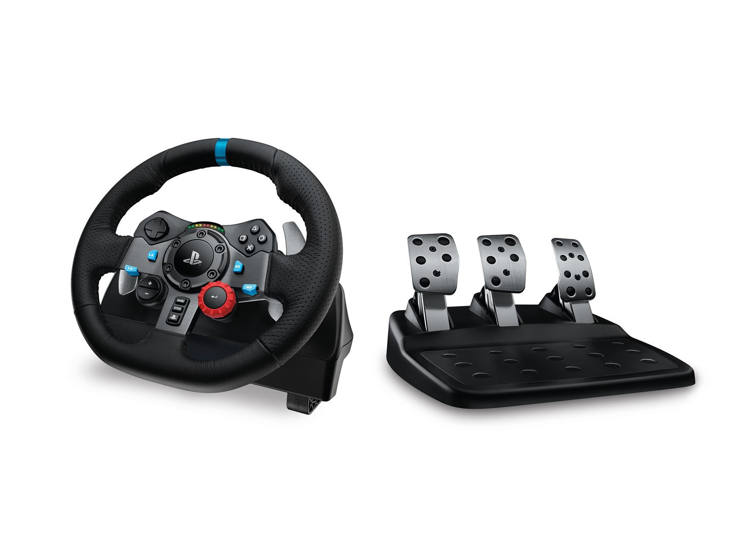 Logitech G G29 Steering wheel + Pedals Playstation 3,PlayStation 4 Analogue USB 2.0 Black
