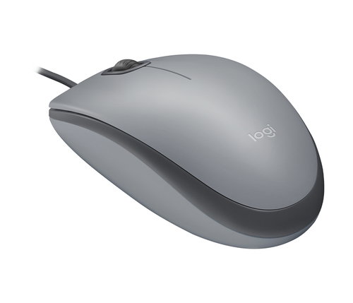 LOGITECH M110 SILENT - MID GRAY - - EMEA