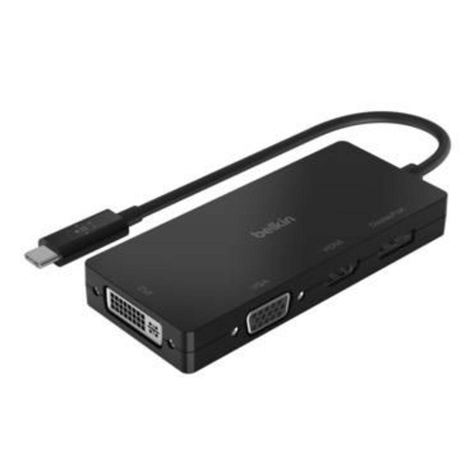 Belkin Wired USB 3.2 Gen 1 3.1 Gen 1 Type-C Black 3840 X 2160 Pixels DVI