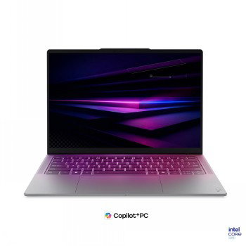 LENOVO YOGA SLIM 7 ULTRA 5 322/14 WUXGA (1920X1200) OLED 600NITS (PEAK) 400NITS (TYPICAL) GLOSSY, 100% DCI-P3, 100% SRGB, 60HZ, EYESAFE, DOLBY VISION, FLICKER FREE, DISPLAYHDR TRUE BLACK 500, X-RITE/16GB/512GB SSD/COPILOT+PC/W11H/ENG (LUNA GREY) (NO POWER ADAPTER)