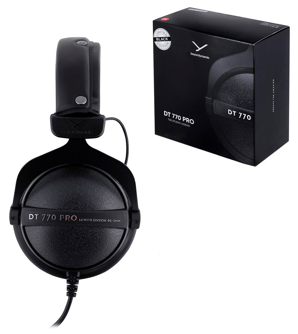 Beyerdynamic DT 770 Pro 80 Black Limited Edition - closed studio headphones